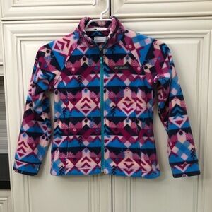Columbia youth fleece zip sweater